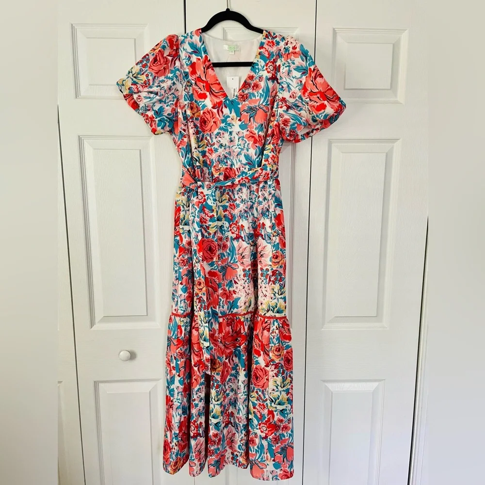 NWT Jade Rose Garden Maxi - Picture 1 of 6